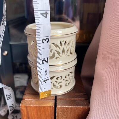 Lenox candle holders