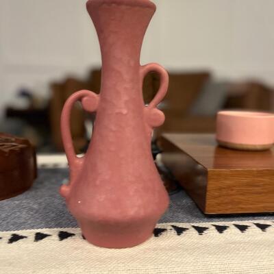 Vintage pottery bud vase