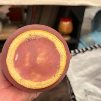 Vintage pottery bud vase