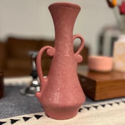 Vintage pottery bud vase