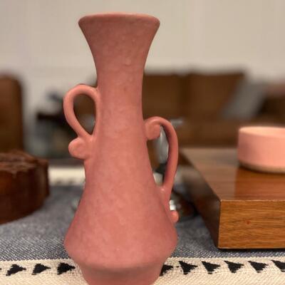 Vintage pottery bud vase