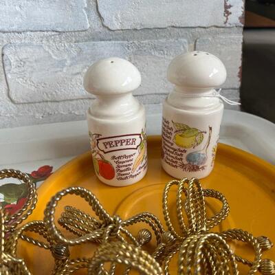 Vintage Avon salt and pepper shakers