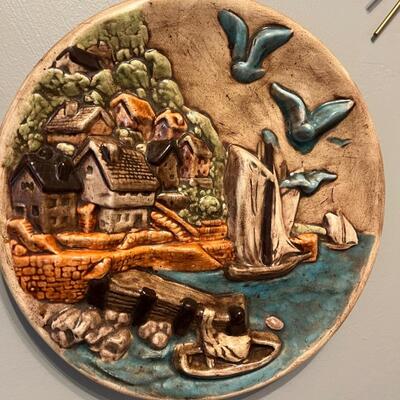 Mid century wall hanging