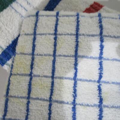 #2 Dish towels new and used, and wash cloth