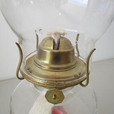 #6 Vintage Hurricane Lamp