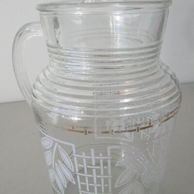 #39 2 qt Vintage Pitcher