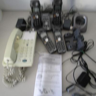 #53 Panasonic phone set and GE phone