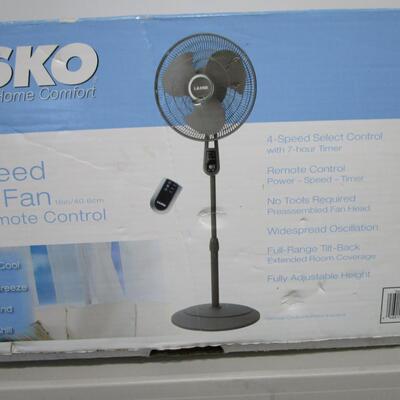 #62 Lasko Fan without base, pole, or remote