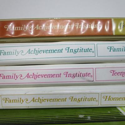 #65 Family Achievement Institute Records and books