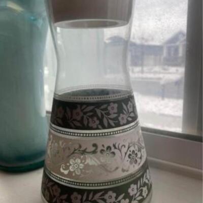 Vintage glass Libbey carafe