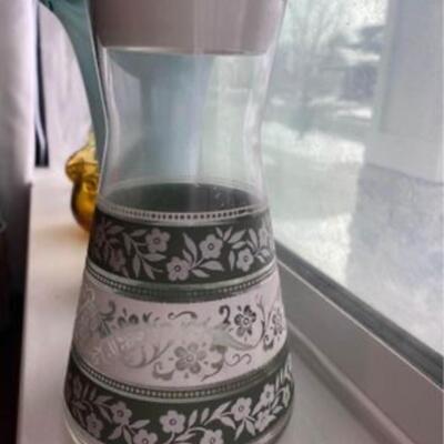 Vintage glass Libbey carafe