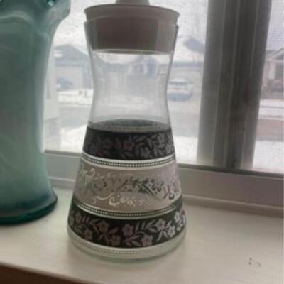 Vintage glass Libbey carafe
