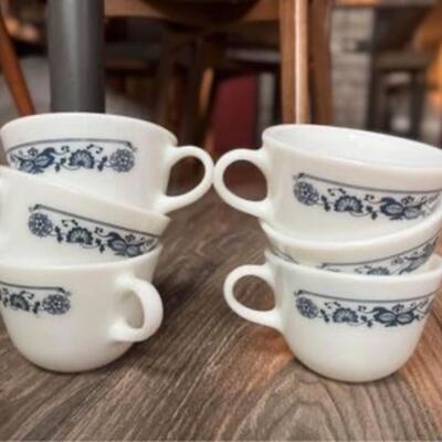 Corning (Pyrex) old town mug set of 6