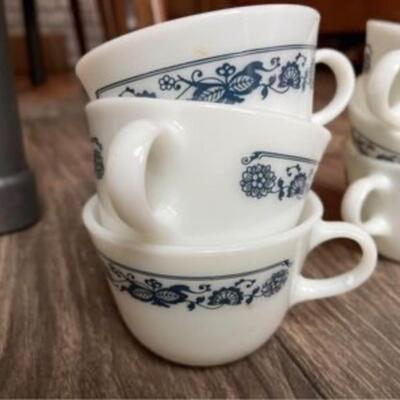 Corning (Pyrex) old town mug set of 6