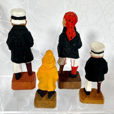 Hand-Carved Seamen
