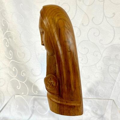 Vintage Hand-carved Madonna & Child