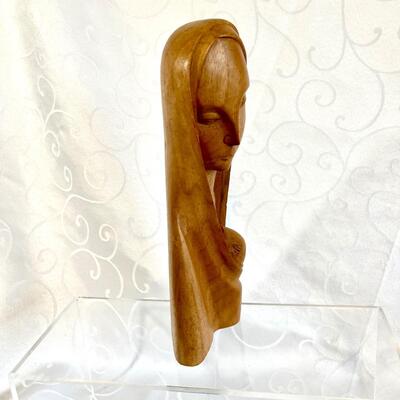 Vintage Hand-carved Madonna & Child