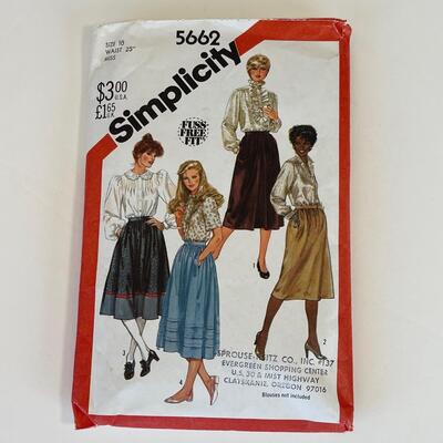 Vintage Sewing Lot 3 - 1980s & 1990s Patterns