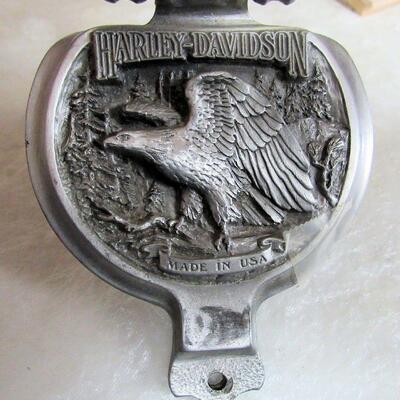 Older Harley Daivdson Pewter Door Knocker