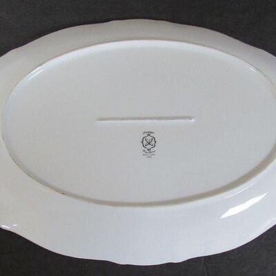 Vintage Starlight Pattern 14 1/2" Platter, Fine China of Japan