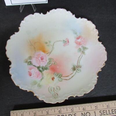 Antique Rosenthal Bavaria Floral Plate