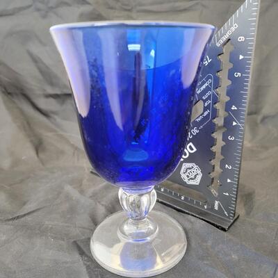 Blue Glass Cup