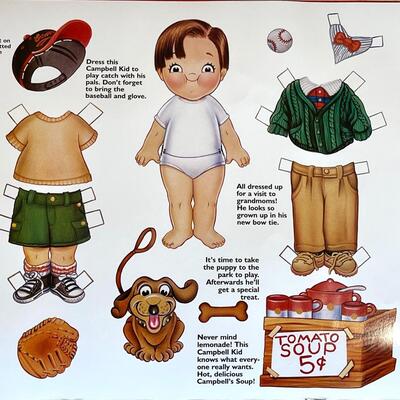 Campbell's Kids Paper Dolls