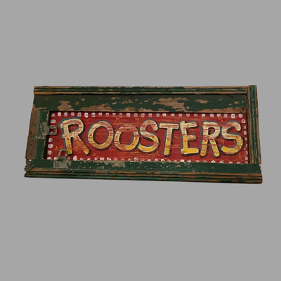 Roosters Anyone? Handmade by Koslosky.