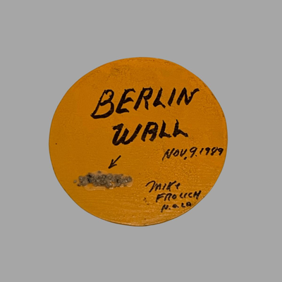 Berlin Wall Handmade Sign