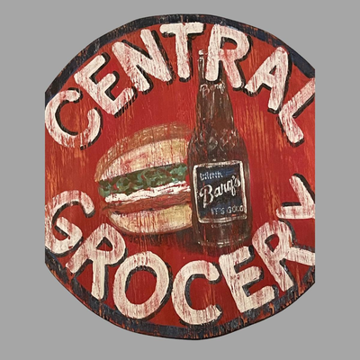 Central Grocery Sign by Artist Koslosky
