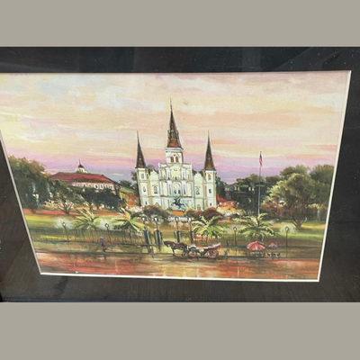 Jackson Square Picture by Local Artist
