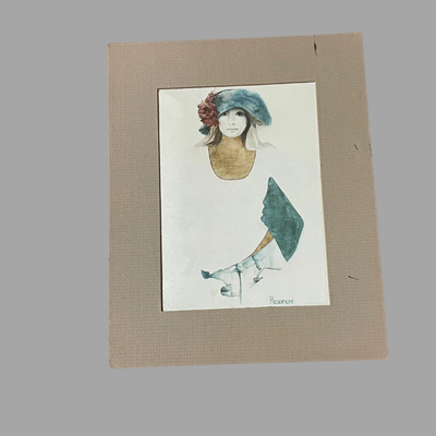 Vintage Rosamond Print