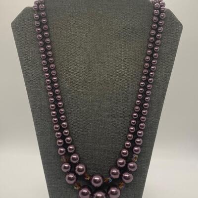 LOT 1: Pearl beads Necklaces and Earrings