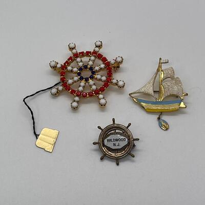 LOT 30: Nautical Themed Pins