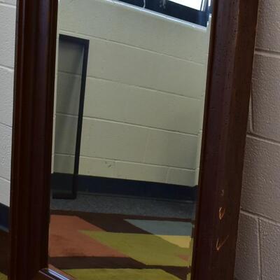 Wood Framed Mirror