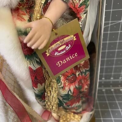 Danice Porcelain Doll New in Original Box 