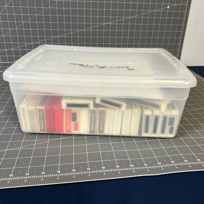 Full Tub of Airline Playing Cards