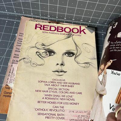 Large Collection of RED BOOK Magazine from the 1970's 