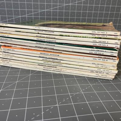 Large Collection of RED BOOK Magazine from the 1970's 