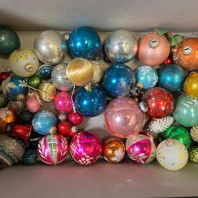 Treasure! Box full of Antique Holiday Ornaments