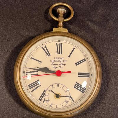 Antique Reproduction  Clock Railway Chronometer 