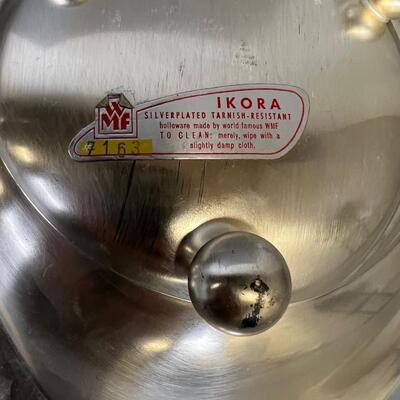 IKORA Silver Serving Dishes MCM Design 