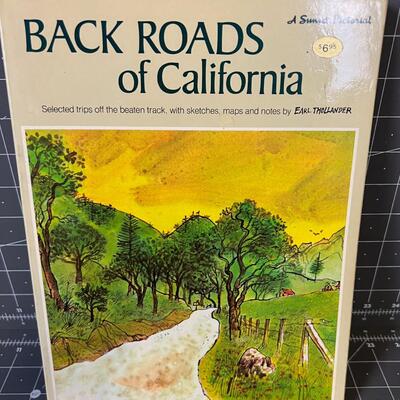 Backroads of California A Sunset pictorial Book 