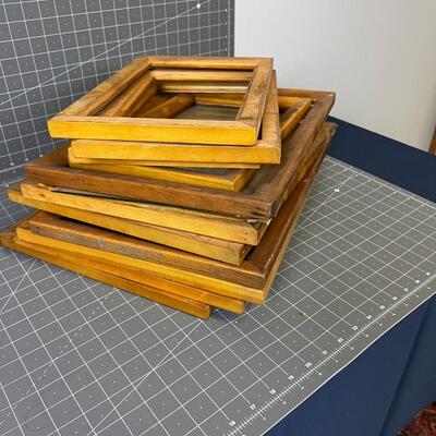 Pile of Pine Frames, Some have Glass