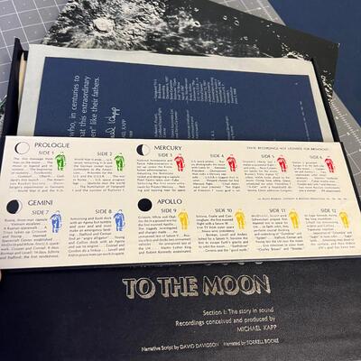 To The Moon, Time Life Book and Record Set 