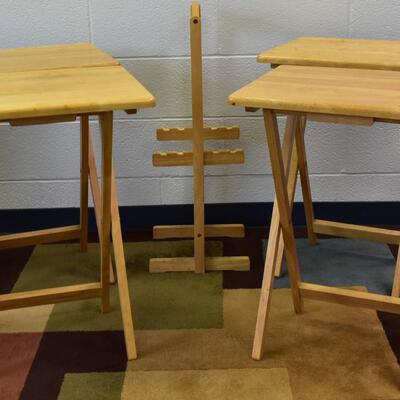 TV Trays with Stand