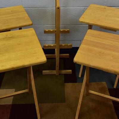 TV Trays with Stand