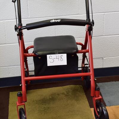 DRIVE 4 Wheel Rolling walker