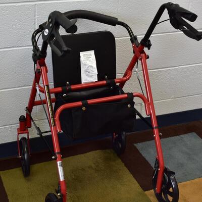 DRIVE 4 Wheel Rolling walker