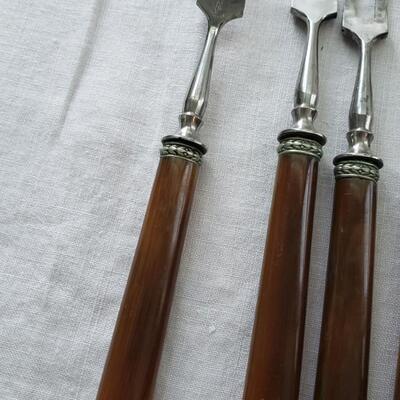 6 vintage Rostfrei forks